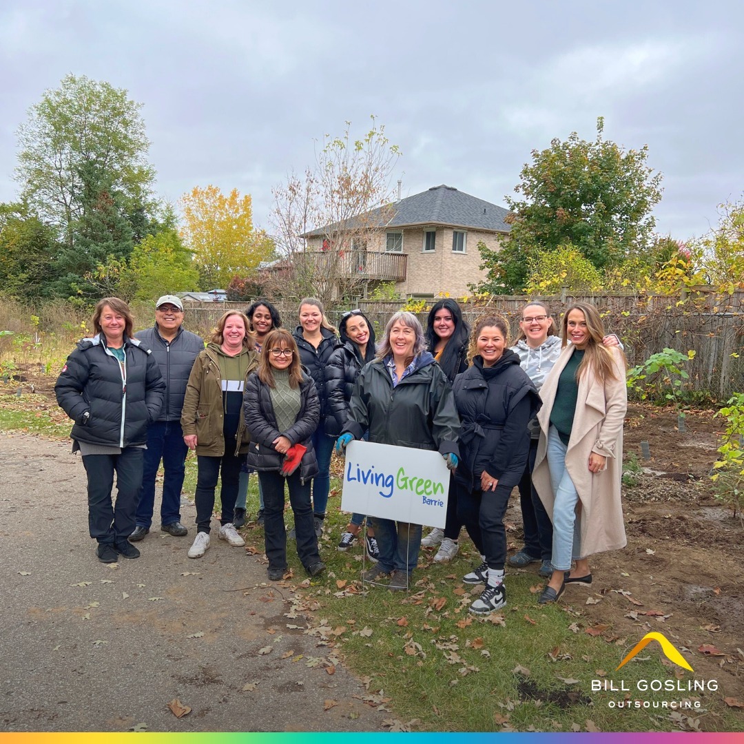 Living Green Barrie in a tree-planting drive